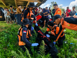 Mayat Pria Tanpa Identitas Ditemukan di Sungai Lalinduu, Konawe Utara
