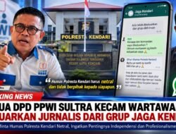 PPWI SULTRA KECAM PENGELUARAN WARTAWAN DARI GRUP JAGA KENDARI: AKSES INFORMASI JANGAN DIKENDALIKAN INDIVIDU