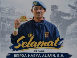 Personel Polresta Kendari Bripda Harya Alimin Sumbang Medali Emas untuk Polda Sultra di Arung Palakka Championship 2026