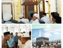 Safari Jumat, Kapolresta Kendari Sampaikan Imbauan Kamtibmas Kepada Jamaah Masjid Raya Al-Kautsar Kendari*
