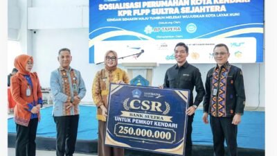 Bank Sultra Siapkan 100 Unit Rumah Subsidi untuk ASN, Salurkan CSR Rp250 Juta untuk RTH Kendari