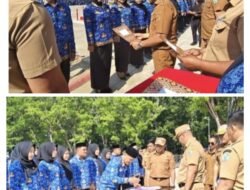 2.771 PPPK Konawe Tersenyum Bahagia, Terima SK Perpanjangan Kontrak 4 Tahun