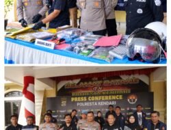 *Polresta Kendari Ungkap 8 Kasus Tindak Pidana, dari Penggelapan hingga Perusakan Hutan*