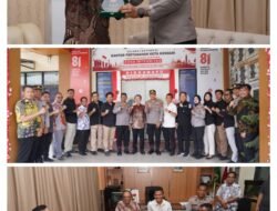 Kapolresta Kendari Silaturahmi ke Kantor BPN, Pererat Hubungan dan Komunikasi Kelembagaan
