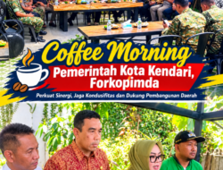Coffee Morning Pemkot Kendari dan Forkopimda Bahas Kabut Asap, Pembelajaran Daring hingga Pengawasan BBM